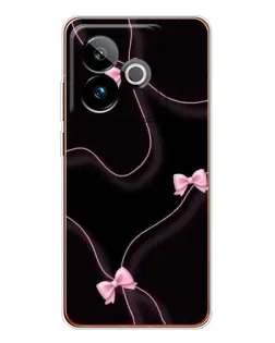 Чехол для Realme GT 7 с картинкой «Розовые ленты»