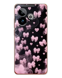 Чехол для Realme GT 7 с картинкой «Неоновое кружево»