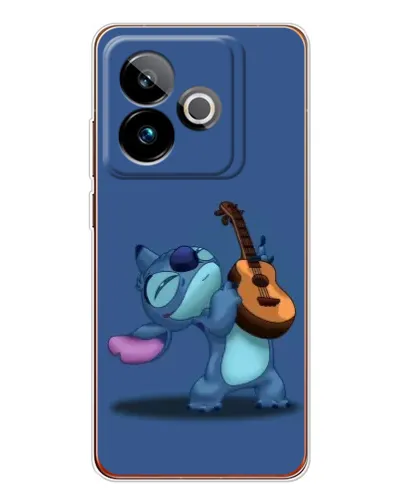 Чехол для Realme GT 7 с картинкой «Стич с укулеле»