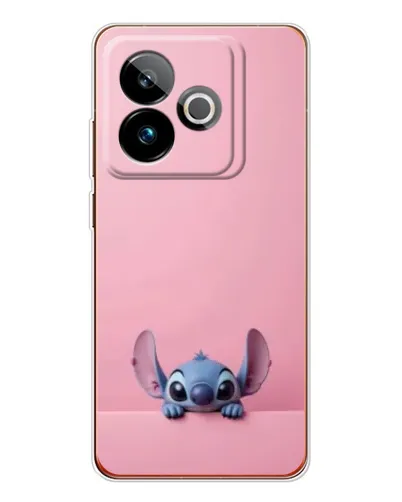 Чехол для Realme GT 7 с картинкой «Stitch выглядывает»