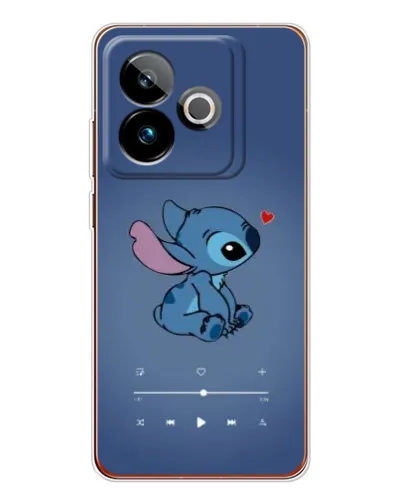 Чехол для Realme GT 7 с картинкой «Музыкальный Stitch»