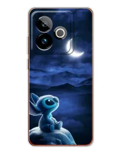 Чехол для Realme GT 7 с картинкой «Лунная ночь Стича» Чехол для Realme GT 7 с картинкой «Лунная ночь Стича»
