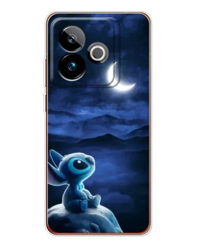 Чехол для Realme GT 7 с картинкой «Лунная ночь Стича»