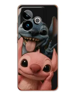 Чехол для Realme GT 7 с картинкой «Стич и Ангел» Чехол для Realme GT 7 с картинкой «Стич и Ангел»