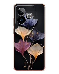 Чехол для Realme GT 7 с картинкой «Лиловые цветы грации»