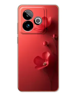 Чехол для Realme GT 7 с картинкой «Маковые соцветия»