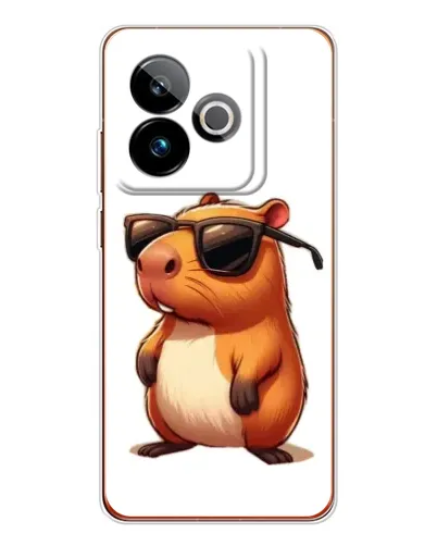 Чехол для Realme GT 7 с картинкой «Капибара в очках» Чехол для Realme GT 7 с картинкой «Капибара в очках»