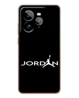Чехол для Realme GT 7Pro с картинкой «Jordan White Logo» Чехол для Realme GT 7Pro с картинкой «Jordan White Logo»