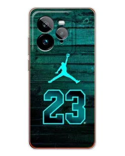 Чехол для Realme GT 7Pro с картинкой «Jordan Cyan 23» Чехол для Realme GT 7Pro с картинкой «Jordan Cyan 23»