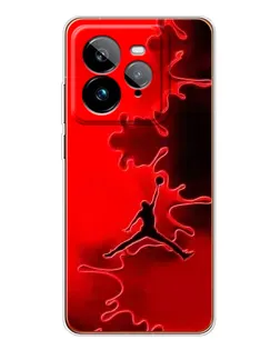 Чехол для Realme GT 7Pro с картинкой «Jordan Red Smoke» Чехол для Realme GT 7Pro с картинкой «Jordan Red Smoke»
