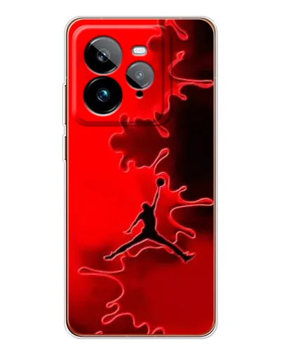 Чехол для Realme GT 7Pro с картинкой «Jordan Red Smoke» Чехол для Realme GT 7Pro с картинкой «Jordan Red Smoke»