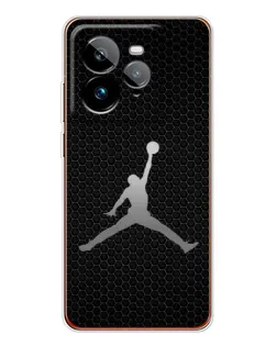 Чехол для Realme GT 7Pro с картинкой «Jordan Dark Carbon» Чехол для Realme GT 7Pro с картинкой «Jordan Dark Carbon»