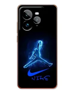 Чехол для Realme GT 7Pro с картинкой «Jordan Neon Blue» Чехол для Realme GT 7Pro с картинкой «Jordan Neon Blue»