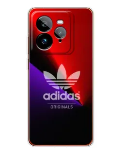 Чехол для Realme GT 7Pro с картинкой «Adidas Red Neon»