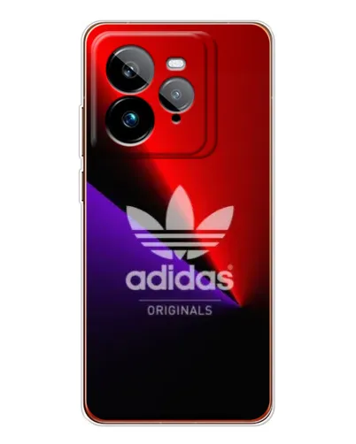 Чехол для Realme GT 7Pro с картинкой «Adidas Red Neon» Чехол для Realme GT 7Pro с картинкой «Adidas Red Neon»