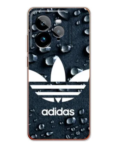 Чехол для Realme GT 7Pro с картинкой «Adidas Trefoil Blue» Чехол для Realme GT 7Pro с картинкой «Adidas Trefoil Blue»