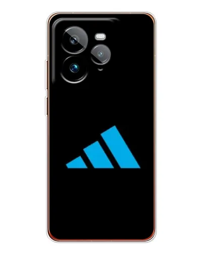 Чехол для Realme GT 7Pro с картинкой «Adidas Cyan Logo» Чехол для Realme GT 7Pro с картинкой «Adidas Cyan Logo»