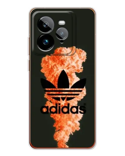 Чехол для Realme GT 7Pro с картинкой «Оранжевый дым Adidas» Чехол для Realme GT 7Pro с картинкой «Оранжевый дым Adidas»