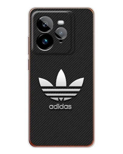 Чехол для Realme GT 7Pro с картинкой «Adidas Карбоновая текстура» Чехол для Realme GT 7Pro с картинкой «Adidas Карбоновая текстура»