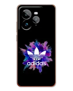 Чехол для Realme GT 7Pro с картинкой «Взрыв красок Adidas»