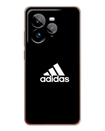 Чехол для Realme GT 7Pro с картинкой «Черная классика Adidas» Чехол для Realme GT 7Pro с картинкой «Черная классика Adidas»