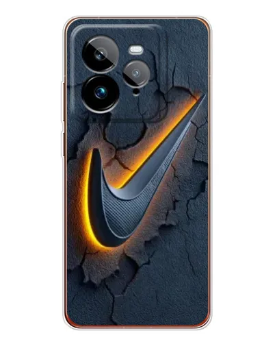 Чехол для Realme GT 7Pro с картинкой «Объемный логотип Найк» Чехол для Realme GT 7Pro с картинкой «Объемный логотип Найк»