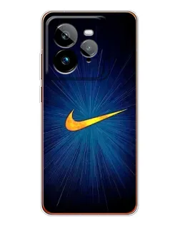 Чехол для Realme GT 7Pro с картинкой «Синий пульс Nike» Чехол для Realme GT 7Pro с картинкой «Синий пульс Nike»