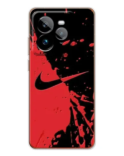 Чехол для Realme GT 7Pro с картинкой «Красные брызги Nike» Чехол для Realme GT 7Pro с картинкой «Красные брызги Nike»