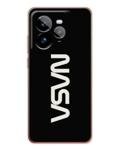Чехол для Realme GT 7Pro с картинкой «NASA — вертикальный логотип» Чехол для Realme GT 7Pro с картинкой «NASA — вертикальный логотип»