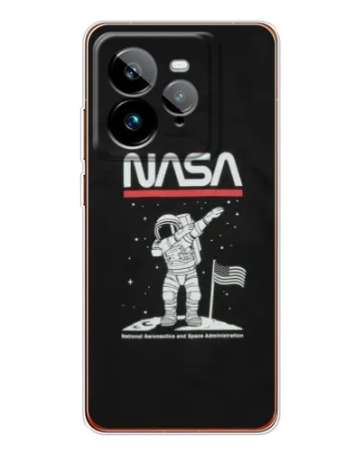 Чехол для Realme GT 7Pro с картинкой «NASA — шагаем по Луне» Чехол для Realme GT 7Pro с картинкой «NASA — шагаем по Луне»
