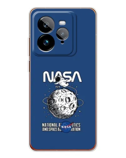 Чехол для Realme GT 7Pro с картинкой «NASA — лунная миссия» Чехол для Realme GT 7Pro с картинкой «NASA — лунная миссия»