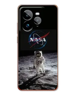 Чехол для Realme GT 7Pro с картинкой «Астронавт на Луне»