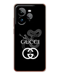 Чехол для Realme GT 7Pro с картинкой «Gucci — серебряная змея»
