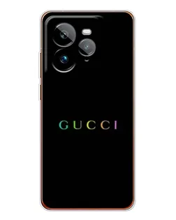 Чехол для Realme GT 7Pro с картинкой «Gucci — неоновый минимализм»