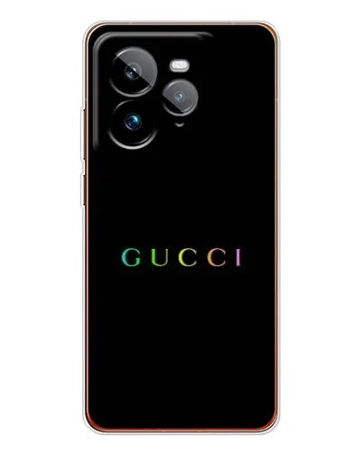 Чехол для Realme GT 7Pro с картинкой «Gucci — неоновый минимализм» Чехол для Realme GT 7Pro с картинкой «Gucci — неоновый минимализм»