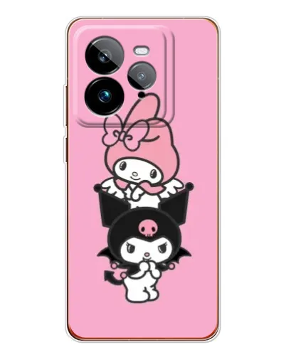 Чехол для Realme GT 7Pro с картинкой «My Melody и Kuromi» Чехол для Realme GT 7Pro с картинкой «My Melody и Kuromi»