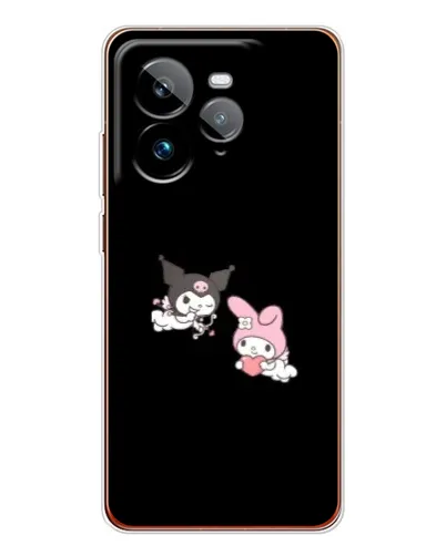 Чехол для Realme GT 7Pro с картинкой «My Melody и Kuromi» Чехол для Realme GT 7Pro с картинкой «My Melody и Kuromi»