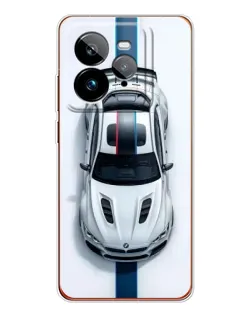 Чехол для Realme GT 7Pro с картинкой «Вид сверху — BMW M»