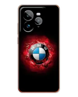 Чехол для Realme GT 7Pro с картинкой «Логотип BMW — вспышка»
