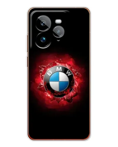 Чехол для Realme GT 7Pro с картинкой «Логотип BMW — вспышка»