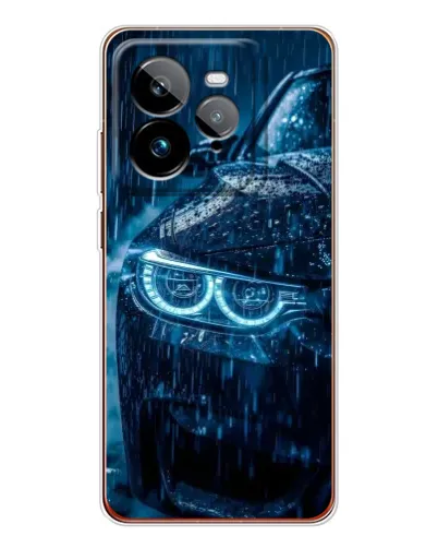 Чехол для Realme GT 7Pro с картинкой «BMW под дождем» Чехол для Realme GT 7Pro с картинкой «BMW под дождем»