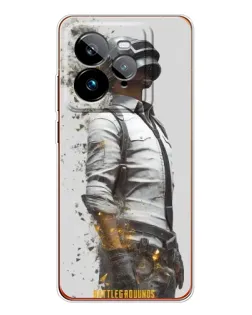 Чехол для Realme GT 7Pro с картинкой «PUBG — боец в пыли»