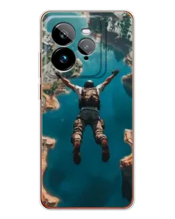 Чехол для Realme GT 7Pro с картинкой «PUBG — свободное падение»