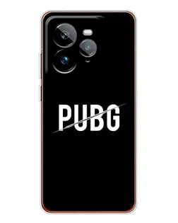 Чехол для Realme GT 7Pro с картинкой «PUBG — белый логотип»