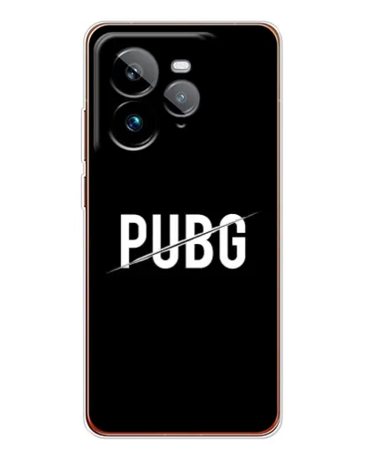 Чехол для Realme GT 7Pro с картинкой «PUBG — белый логотип» Чехол для Realme GT 7Pro с картинкой «PUBG — белый логотип»