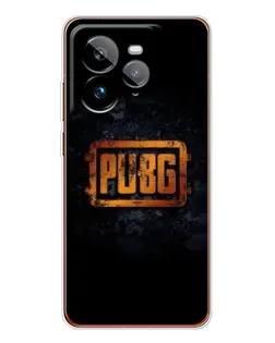 Чехол для Realme GT 7Pro с картинкой «PUBG — золотой логотип»
