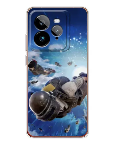 Чехол для Realme GT 7Pro с картинкой «Десант PUBG — прыжок» Чехол для Realme GT 7Pro с картинкой «Десант PUBG — прыжок»