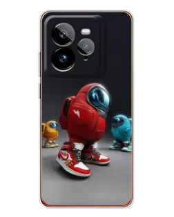 Чехол для Realme GT 7Pro с картинкой «Among Us — 3D стиль»