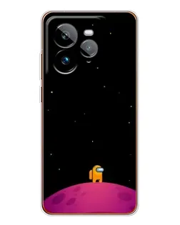 Чехол для Realme GT 7Pro с картинкой «Одинокий герой на планете»