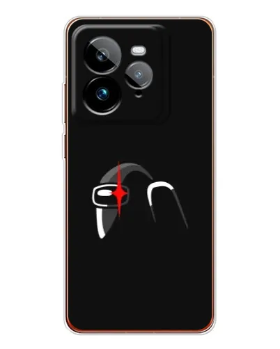 Чохол для Realme GT 7Pro з картинкою «Among Us шолом» Чохол для Realme GT 7Pro з картинкою «Among Us шолом»